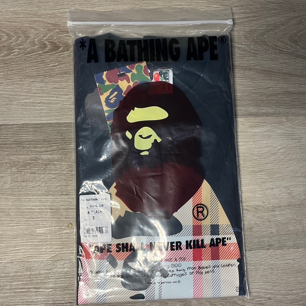 Bape Black Short Sleeve Tee